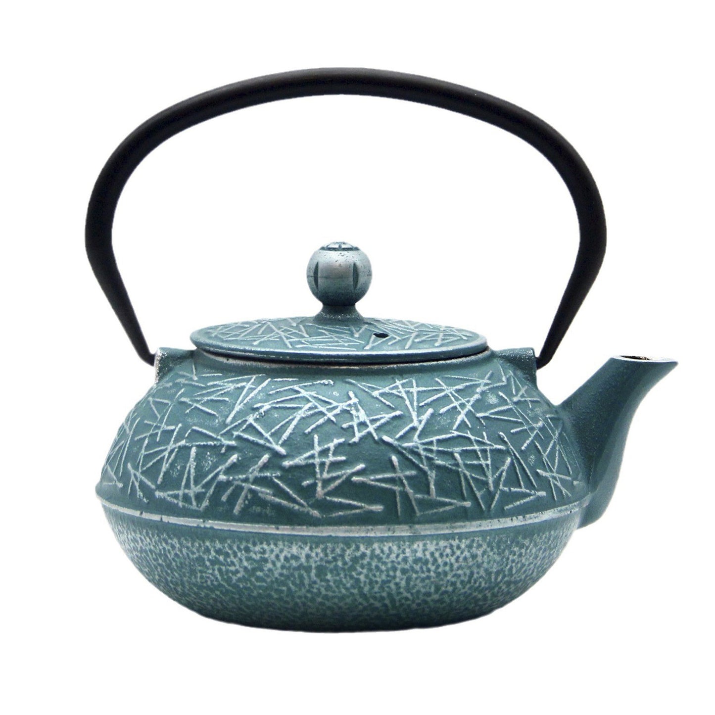 Colored Cast Iron Light Glazed Enamel Wrought Iron Teapot