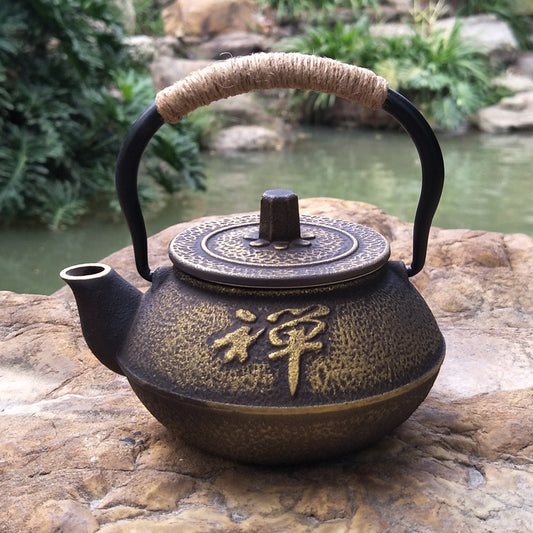 Cast Iron Pot Copper Coin Iron Pot Japanese Style Teapot
