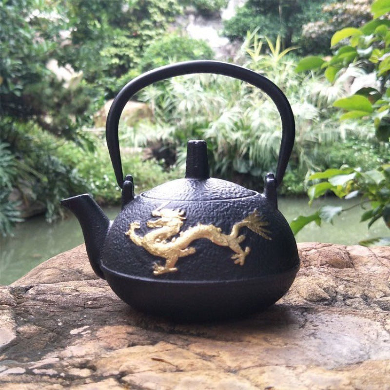 Cast Iron Pot Copper Coin Iron Pot Japanese Style Teapot