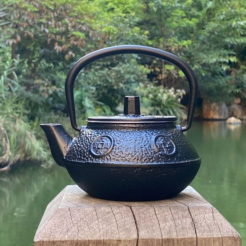 Cast Iron Pot Copper Coin Iron Pot Japanese Style Teapot
