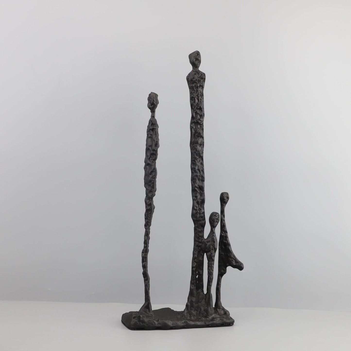 Black Cast Iron Man Ornament