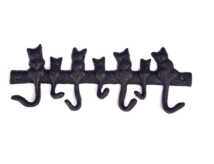 Cast Iron Kitten Hook Cute Key