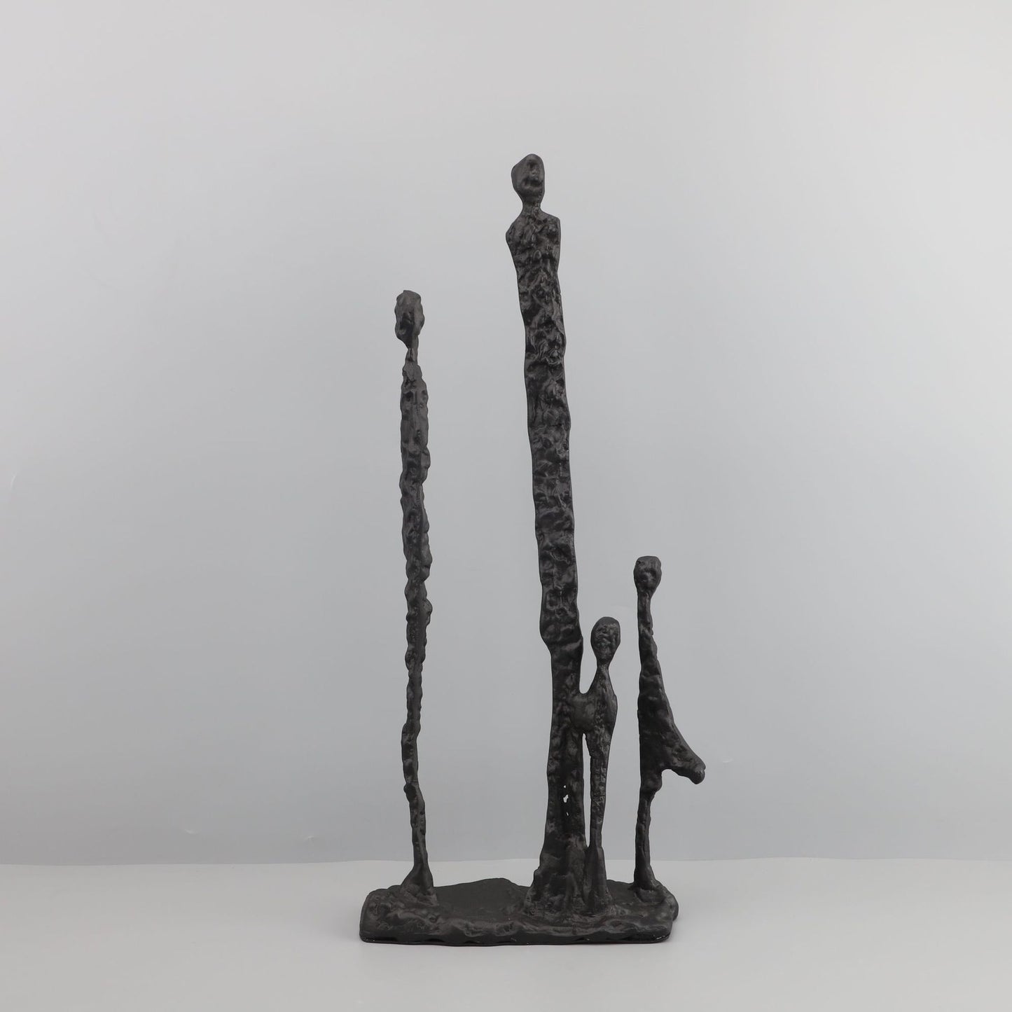 Black Cast Iron Man Ornament