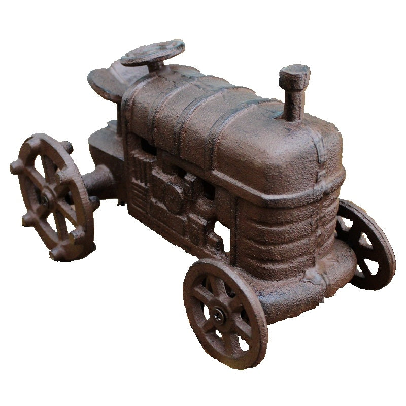 Retro Nostalgic Tractor Cast Iron Home Crafts